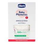 CHICCO Škrob detský ryžový do kúpeľa Baby Moments Sensitive 100 % BIO 250 ml