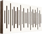 Mega Acoustic FiberPRO120 Spectrum White/Brown Chłonny panel z drewna