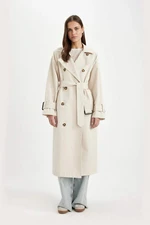 DEFACTO Waterproof Regular Fit Trench Coat