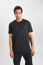 DEFACTO Fit Standard Fit Crew Neck Short Sleeve T-Shirt