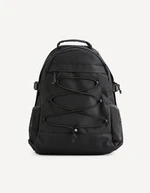 Black men's backpack Celio Bizanzibar