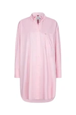 Tommy Hilfiger Dress - ICONS CO ARCHIVE SHIRT DRESS LS pink