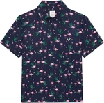 Callaway Boys All Over Flamingo Printed Peacoat XL Tricou polo