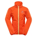 Children's ultralight jacket with dwr finish ALPINE PRO SPINO spicy orange