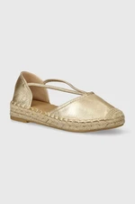 Espadrilky Answear Lab zlatá barva