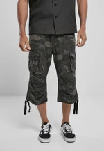 Men's 3/4 pants Urban Legend - dark/camouflage