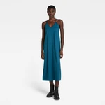 G-STAR Šaty - Slip dress loose modré