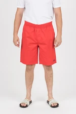 Tommy Jeans Krátke nohavice - TOMMY HILFIGER TJM BASKETBALL SHORT červené