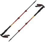 Viking Lhotse Red 65 - 135 cm Turistické hole