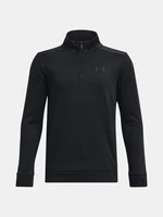 Under Armour UA Armour Fleece 1/4 Zip Mikina dětská Černá