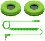 Pioneer HC-CP08 HDJ-CUE1-HDJ-CUE1BT Green Paraorecchie per le cuffie