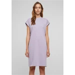 Women's Oversized Terry Dress - Purple