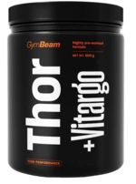 GYMBEAM Thor Fuel + Vitargo zelené jablko 600 g