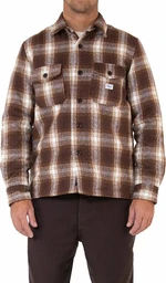 Deus Ex Machina Marcus Check Shirt Brown Plaid M Camisa