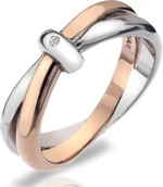 Hot Diamonds Prsteň Eternity Interlocking DR112 60 mm