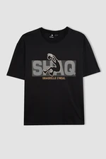 DEFACTO Fit Shaquille O'neal Oversize Fit Crew Neck Short Sleeve T-Shirt