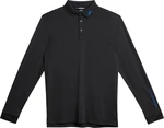 J.Lindeberg Tour Tech Mens Long Sleeve Black 3XL Rövid ujjú póló