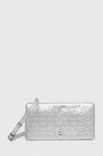 Kabelka Calvin Klein stříbrná barva, K60K611338