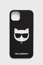 Obal na telefon Karl Lagerfeld Iphone 14 Plus 6,7" černá barva