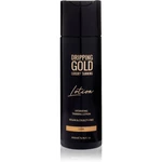 Dripping Gold Luxury Tanning Lotion hydratační samoopalovací mléko pro intenzivní opálení odstín Dark 200 ml