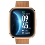 GARETT Smartwatch GRC STYLE Gold steel Chytré hodinky, rozbalené