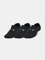 Under Armour UA Essential UltraLowTab Ponožky 3 páry Černá