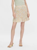 Yellow Floral Skirt Pieces Miko
