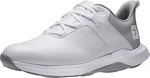 Footjoy ProLite White/Grey 46 Chaussures de golf pour hommes