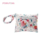 Mora Mona Single Small Mama Menstrual Pads Bag Mini Waterproof Wet Bag For Feminine Sanitary Napkins