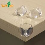 4Pcs Child Baby Safety Silicone Protector Table Corner Edge Protection Cover Children Anticollision Edge & Guards