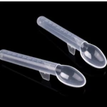 3pcs/lot Medicine Feeder Spoon Baby Infant Transparent Medicine Feeding Spoons Anti Choke Dropper Device with Scale