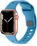 4wrist Silikonový řemínek pro Apple Watch - 42/44/45/49 mm - Light Blue