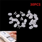 30Pcs Baby Children Anti Electric Shock Plugs Protector Cover Cap Power Socket Electrical Outlet Safety Guard Protection