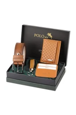 Polo Air Wallet - Brown - Plain