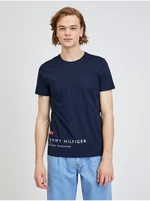 Dark blue men's T-shirt Tommy Hilfiger - Men's