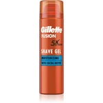 Gillette Fusion5 Cocoa Butter gel na holení pro muže 200 ml