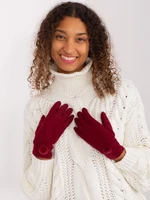 Gloves-AT-RK-23904.26-burgundy