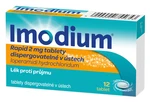 IMODIUM RAPID 2 mg dispergovatelné v ústech, 12 tablet