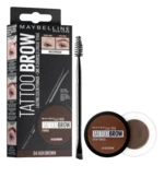 MAYBELLINE NEW YORK Tatoo Brow gelová pomáda na obočí 04 Ash Brown 4 g