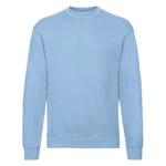 Men's Blue Sweatshirt Set-in Sweat Fruit of the Loom