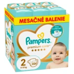 PAMPERS Premium Care Plienky jednorázové 2 (4 - 8kg), 224 ks