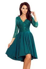 Numoco lace neckline dress