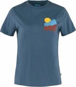 Fjällräven Nature T-Shirt W Indigo Blue XS Outdoorové tričko