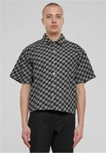 Men's shirt with print - black