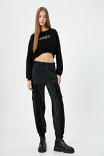 Koton Women's Black Sweatshirt