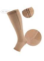 Raj-Pol Woman's Knee Socks With Zipper 1 Grade