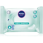 Nivea Baby Pure & Sensitive čisticí ubrousky 63 ks