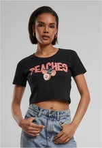 Peaches Cropped Tee černé