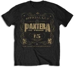 Pantera Tričko 101 Proof Unisex Black M