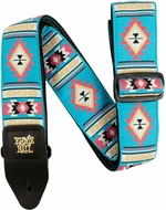 Ernie Ball Jacquard Textilgurte für Gitarren Sedona/Blue